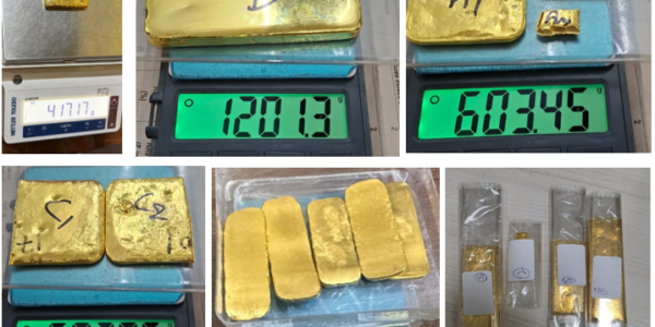 DRI seizes approximately 6.6 kg of foreign gold