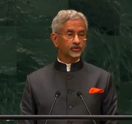 Dr. S. Jaishankar addressed the UN General Assembly, with a focus on ongoing global conflicts and cross-border terrorism