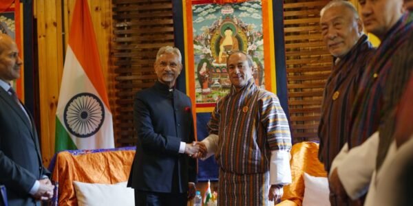 EAM Dr. Jaishankar met Bhutan Foreign Minister in Thimphu.