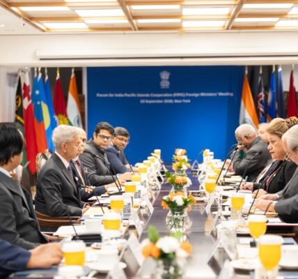 EAM S. Jaishankar chaired the meeting of Foreign Ministers of the Forum for India-Pacific Islands Cooperation in New York.