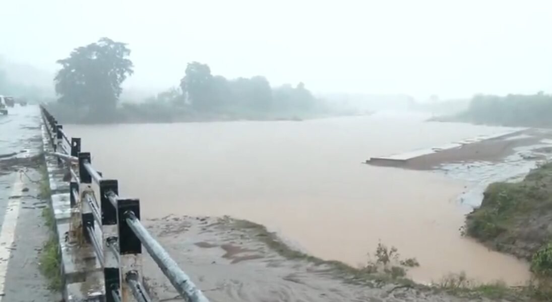 Flood-like conditions in several areas of Madhya Pradesh due to heavy rain.