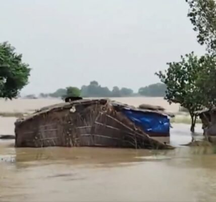 Flood situation critical in 14 districts of Bihar relief and rescue operations underway.