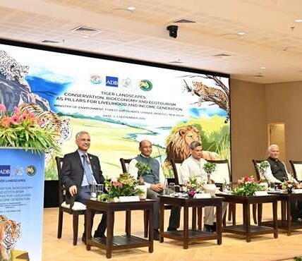 IBCA and ADB signed a MoU to strengthen cooperation in landscape conservation, sustainable development, capacity building, knowledge exchange, and nature-friendly financing initiatives