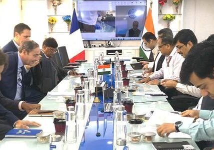 India and France reiterated their commitment to cooperation in the power sector.