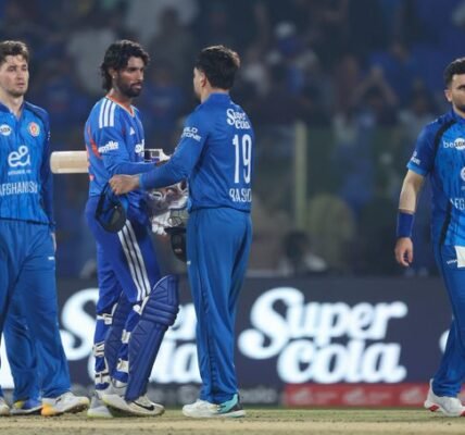 India defeated Afghanistan by seven wickets to take a 2-0 lead in the three-match series.