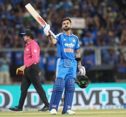 India defeated West Indies by eight wickets in the ODI cricket match, thanks to centuries by Virat Kohli and Shubman Gill.