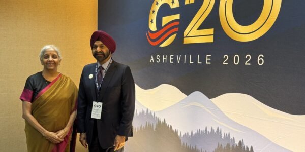 India has the potential to grow beyond its current rate of 7 to 8 percent World Bank President Ajay Banga.