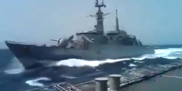 India lodged a strong protest with Pakistan over the unacceptable conduct of its naval units regarding a naval confrontation in international waters.