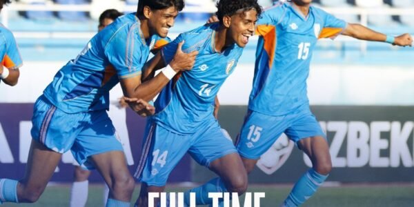 India qualified for the AFC U-20 Asian Cup after 20 years by defeating Bangladesh 3-0.