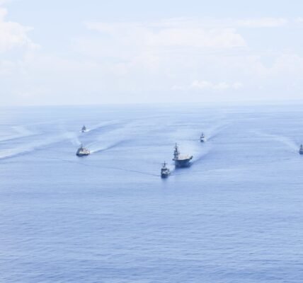Indian Naval Ships Sahyadri and Kulish successfully completed their participation in the ADMM-Plus Maritime Security Joint Cooperation Activity.
