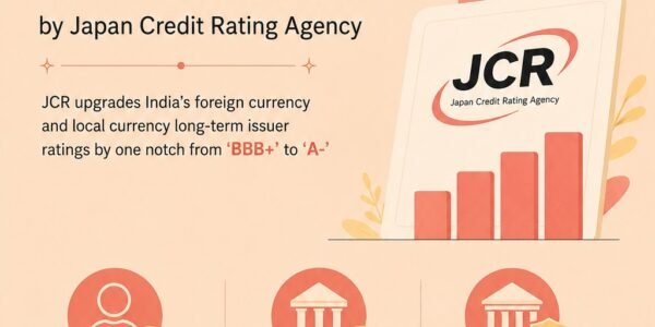 Japanese credit rating agency upgraded India