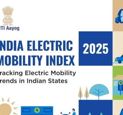 NITI Aayog launched the second edition of the India Electric Mobility Index.