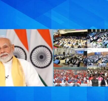 PM Modi distributed appointment letters to over 51,000 youths at the 20th Rozgar Mela.