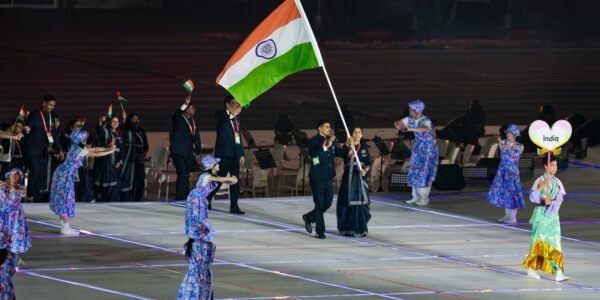PM Modi extended his best wishes to the Indian contingent for the Asian Games.