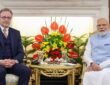 PM Modi held talks with Belgian Prime Minister Bart De Wever in New Delhi.