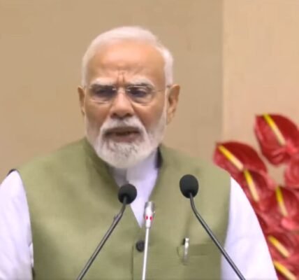 PM Modi inaugurated an international conference on the theme The Future of Environment and Climate Change
