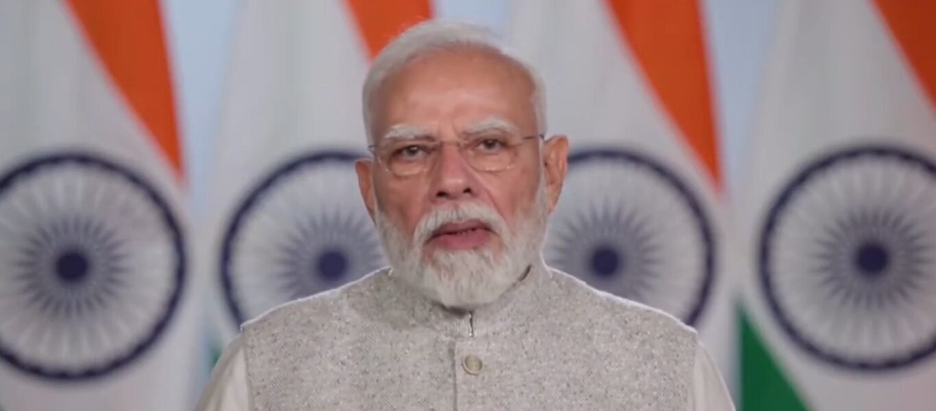 PM Narendra Modi addressed the International Space Summit in Paris.