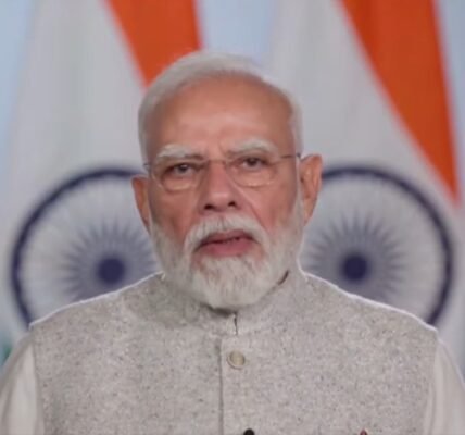 PM Narendra Modi addressed the International Space Summit in Paris.