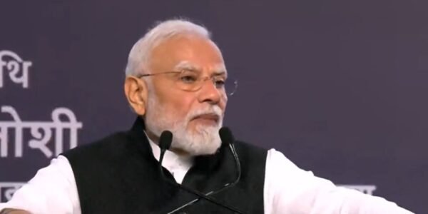 PM Narendra Modi attended the centenary celebrations of Shri Ram College of Commerce (SRCC).