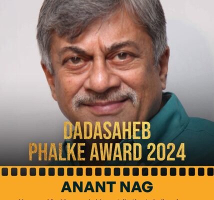 Prime Minister Modi congratulated veteran actor Anant Nag on being honoured with the Dadasaheb Phalke Award.