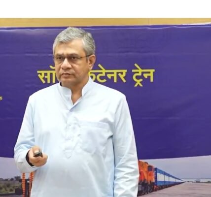 Railway Minister dedicated four Gati Shakti Cargo Terminals to the nation and laid the foundation stone for the Lynch GCT.