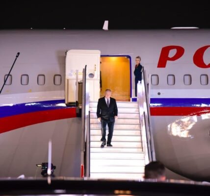 Russian President Vladimir Putin arrived in New Delhi to participate in the BRICS summit.
