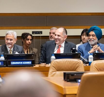 S. Jaishankar co-chaired an event in New York on the theme AI in the Context of International Peace and Security