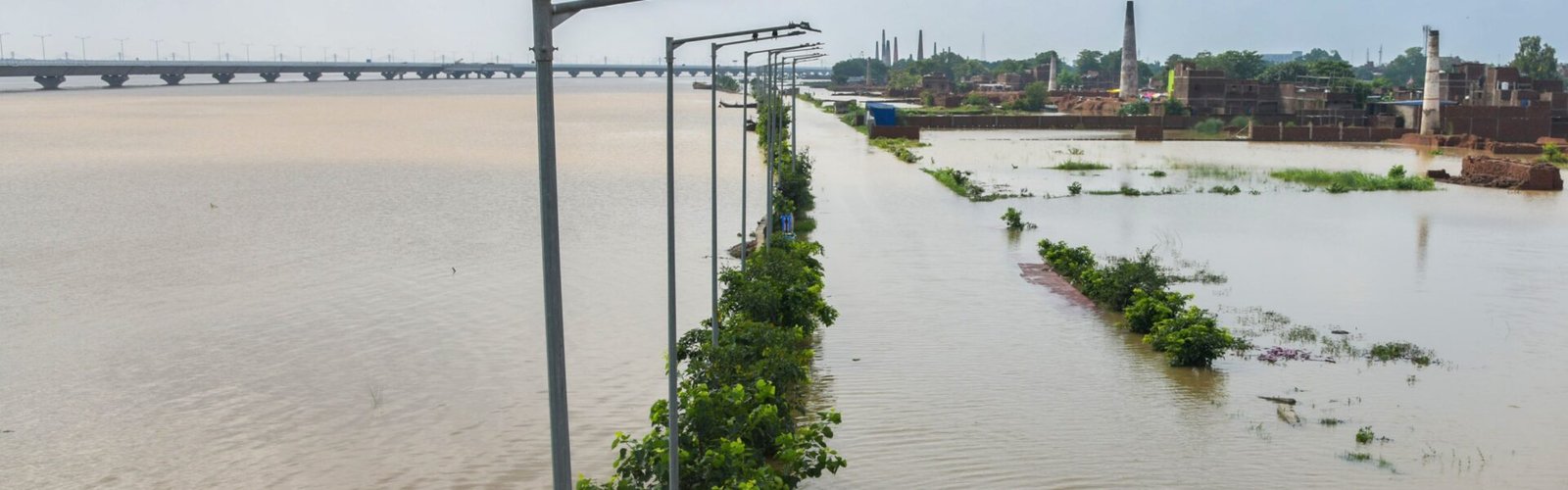 Several major rivers in Bihar, including the Ganga, Punpun, Gandak, and Kosi, are in spate.