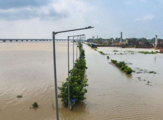 Several major rivers in Bihar, including the Ganga, Punpun, Gandak, and Kosi, are in spate.