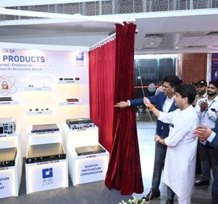 The Department of Telecommunications unveiled 14 indigenous quantum products to strengthen the security of India communication network.