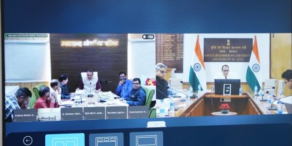 Union Agriculture Minister Shivraj Singh Chouhan has issued a second mother sanction of over ₹1,183 crore to five states for agricultural development.