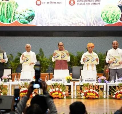 Union Agriculture Minister Shivraj Singh Chouhan launched the Rabi Campaign 2026 in Delhi today.