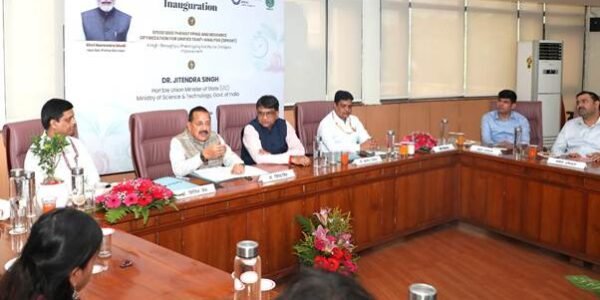 Union Minister Dr. Jitendra Singh inaugurated the indigenous SPROUT facility at BRIC-NIPGR to accelerate the development of climate-resilient crops.