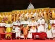 Union Minister Jyotiraditya Scindia released a commemorative postage stamp in memory of Saint Malukdas Ji.