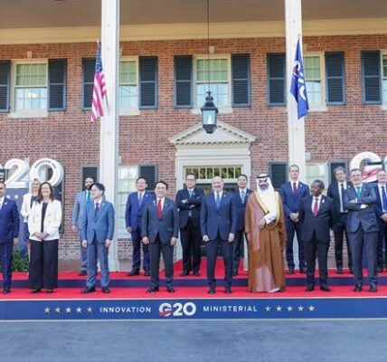 Union Minister of State Jitin Prasada participated in the G20 Innovation Ministers Meeting held in Chapel Hill.