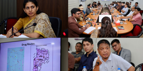 Union Minister of State for Defence Khadse chaired district review meetings in Saitual and Kolasib
