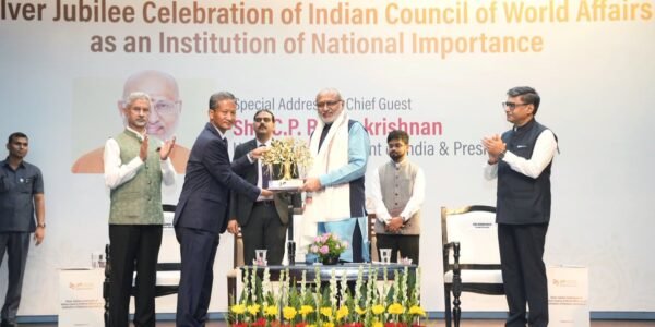Vice President CP Radhakrishnan addressed the 25th-anniversary celebrations of the ICWA as an Institute of National Importance.