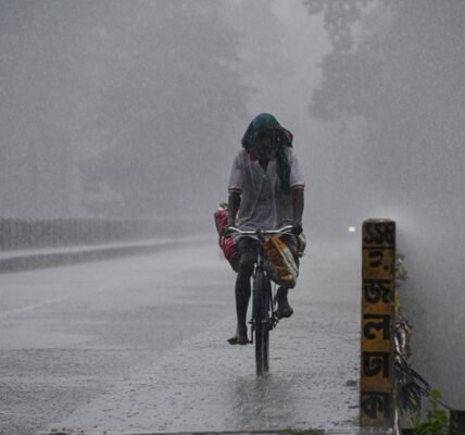 heavy rain