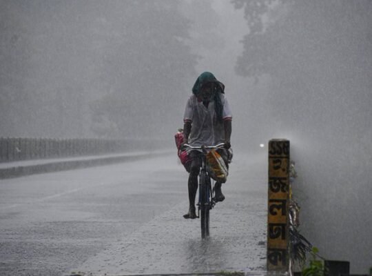 heavy rain