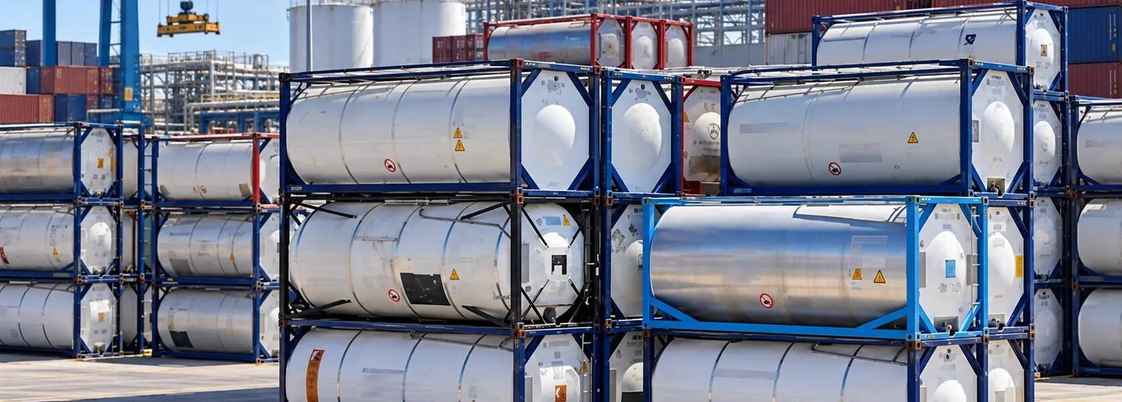 petroleum in ISO tank