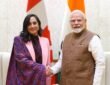 Canadian Foreign Minister Anita Anand met Prime Minister Narendra Modi today.