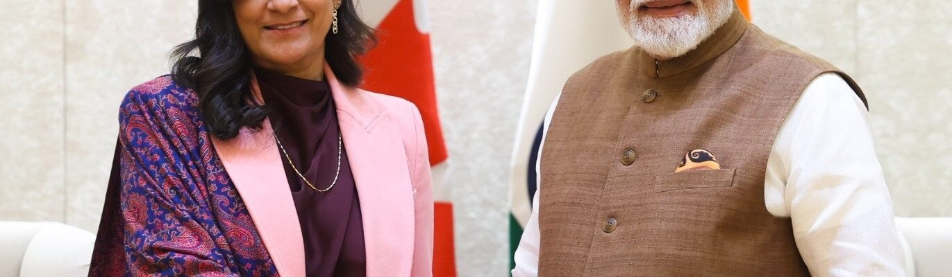 Canadian Foreign Minister Anita Anand met Prime Minister Narendra Modi today.