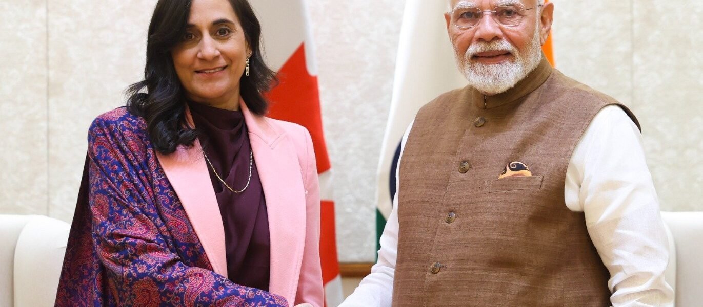 Canadian Foreign Minister Anita Anand met Prime Minister Narendra Modi today.