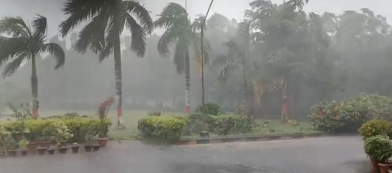 Cyclonic storm Arnab has weakened into an area of ​​low pressure.