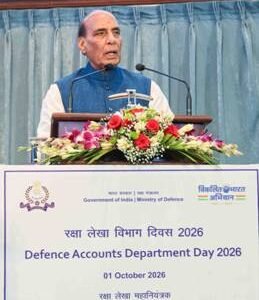 Defence Minister launched key digital and financial management initiatives at the 279th Annual Day celebrations of the Defence Accounts Department in New Delhi