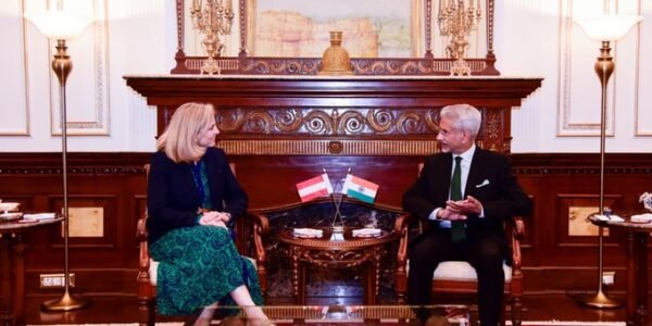 EAM Dr. S. Jaishankar held talks with Austrian Foreign Minister Beate Meinl-Reisinger in New Delhi.