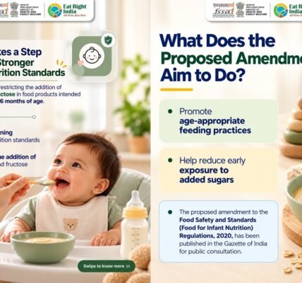 FSSAI has published a draft amendment to the Food Safety and Standards (Foods for Infant Nutrition) Regulations, 2020.
