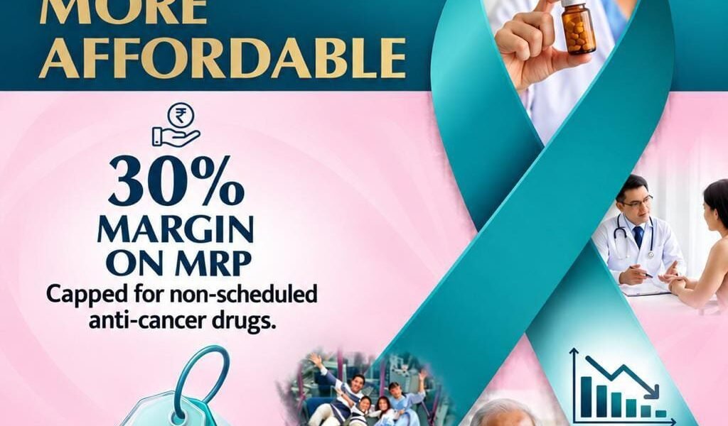 Government caps trade margins on non-scheduled anti-cancer drugs