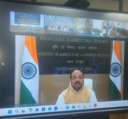ICAR reviewed the progress of nine committees regarding the action points of the 5th National Conference of Chief Secretaries.