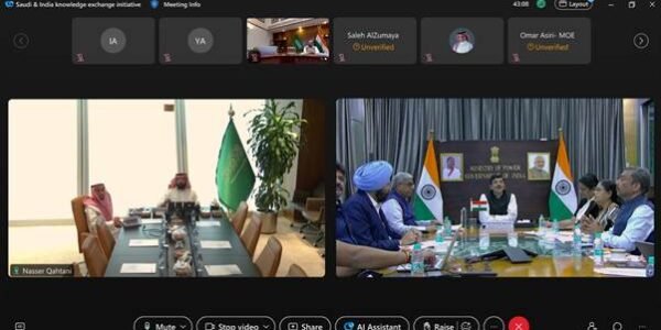 India and Saudi Arabia discussed a bilateral power interconnection initiative.